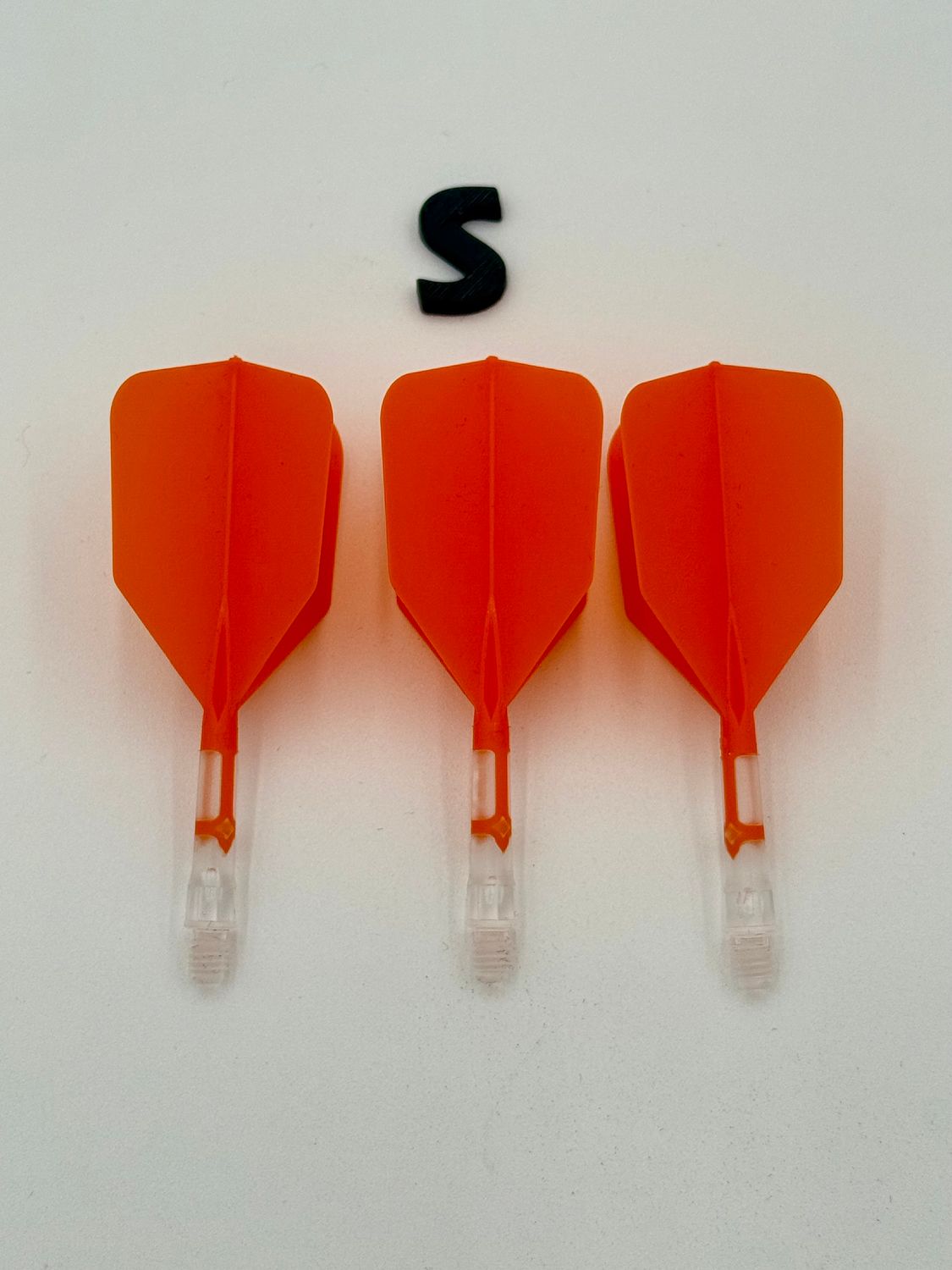 Rost T19-Big Wing-Orange Flight/ Clear Shaft, size: Short