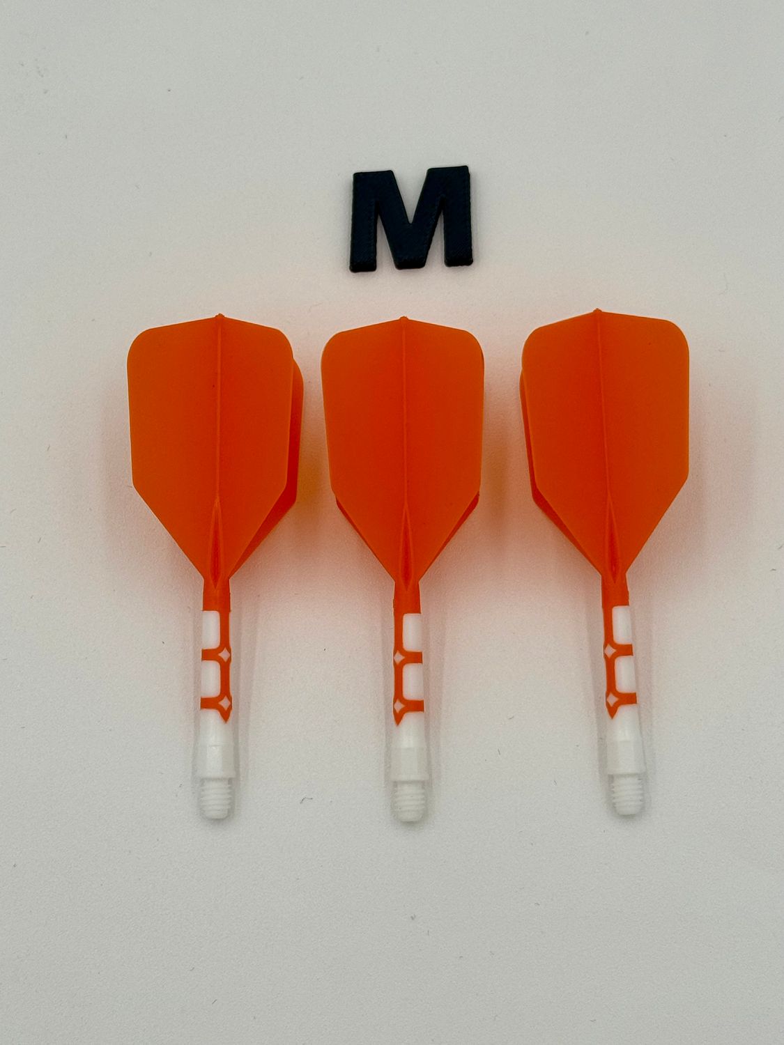 Rost T19-Big Wing-Orange Flight/White Shaft, size: Medium