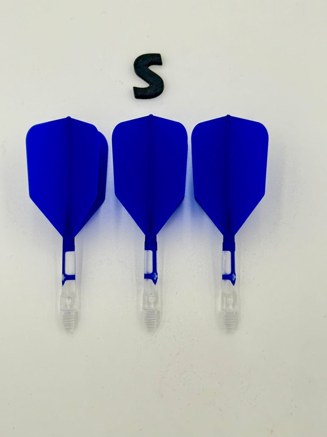 Rost T19-Big Wing-Navy Flight/Clear Shaft, size: Short