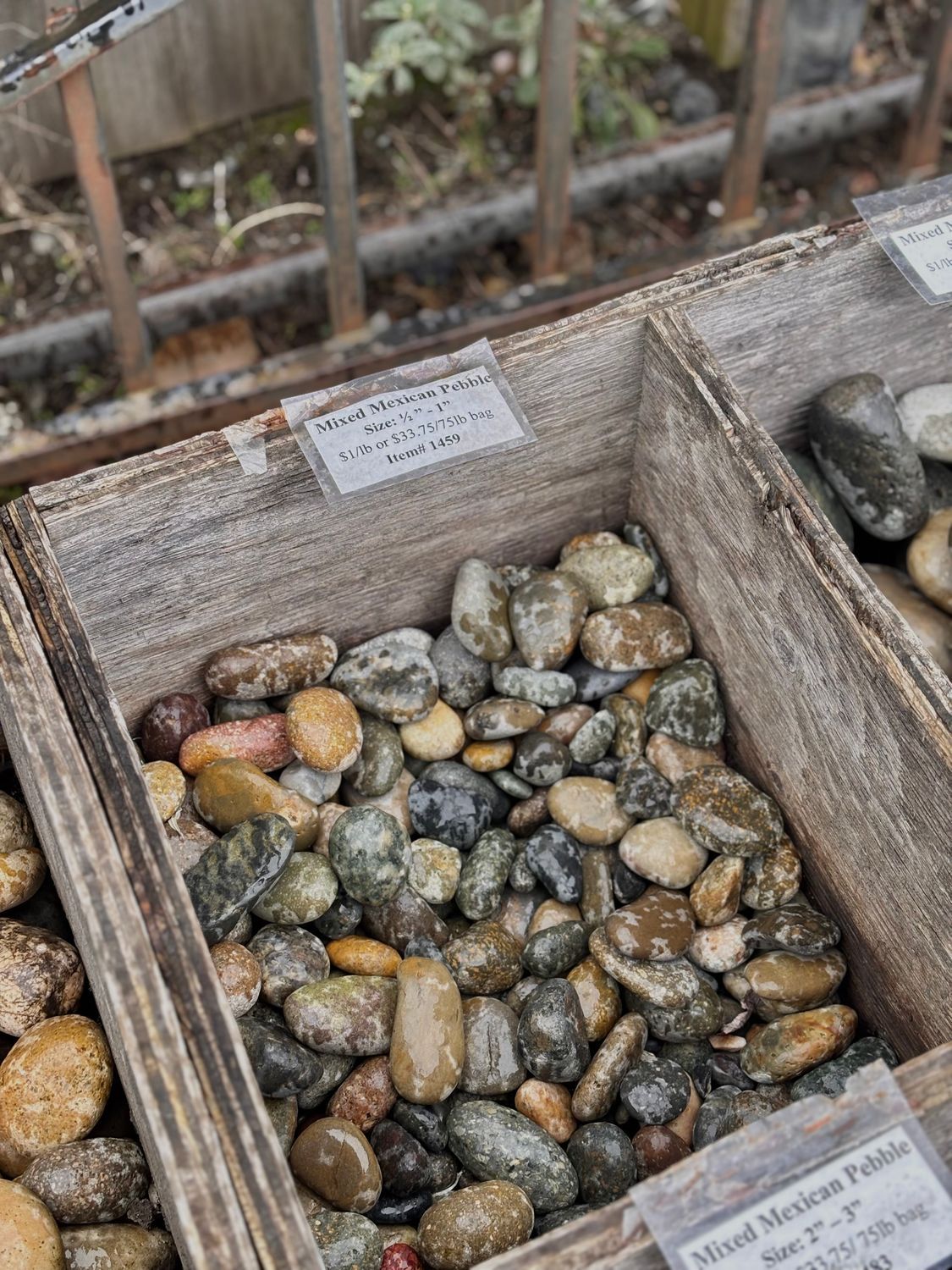 Mixed Mexican 1/2"-1" Pebble Bag, 50 lb
