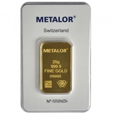 Lingot d'or 20g