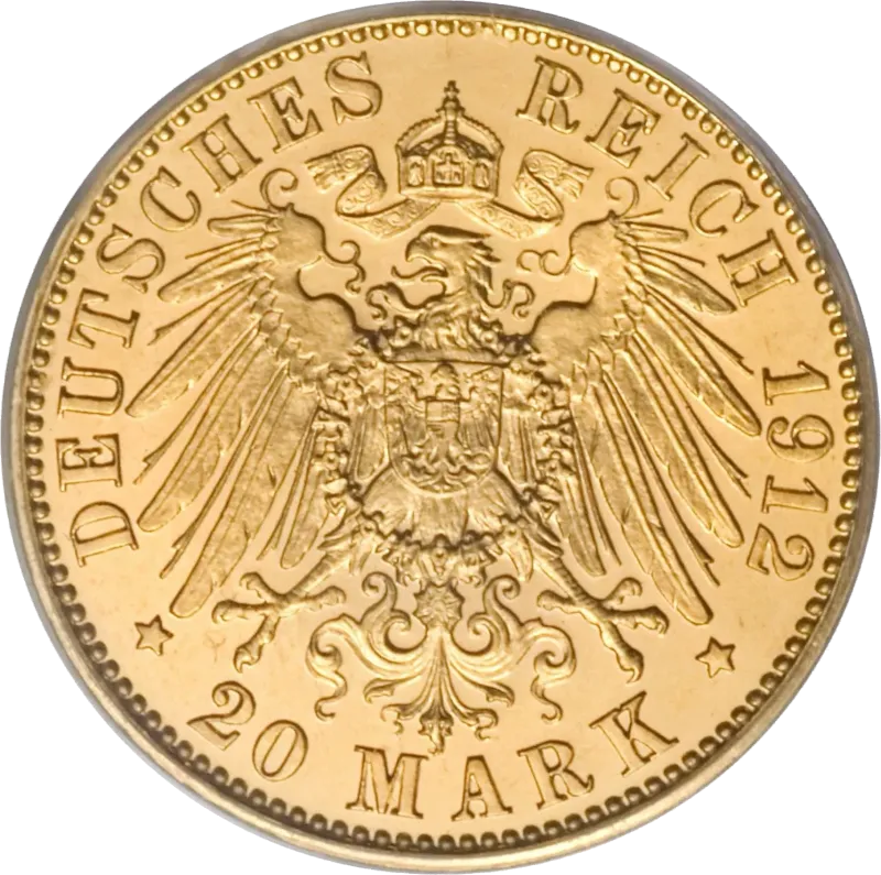 20 Reichmarks Or