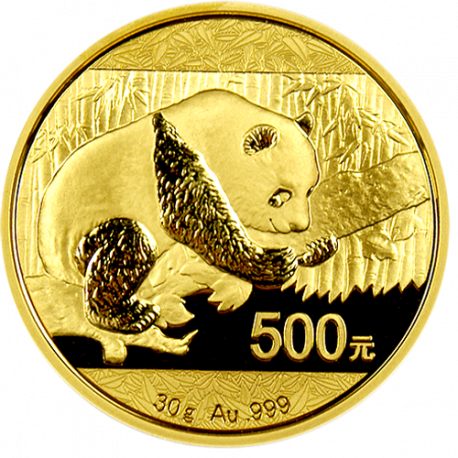 CHINE PANDA OR 30 GRAMMES