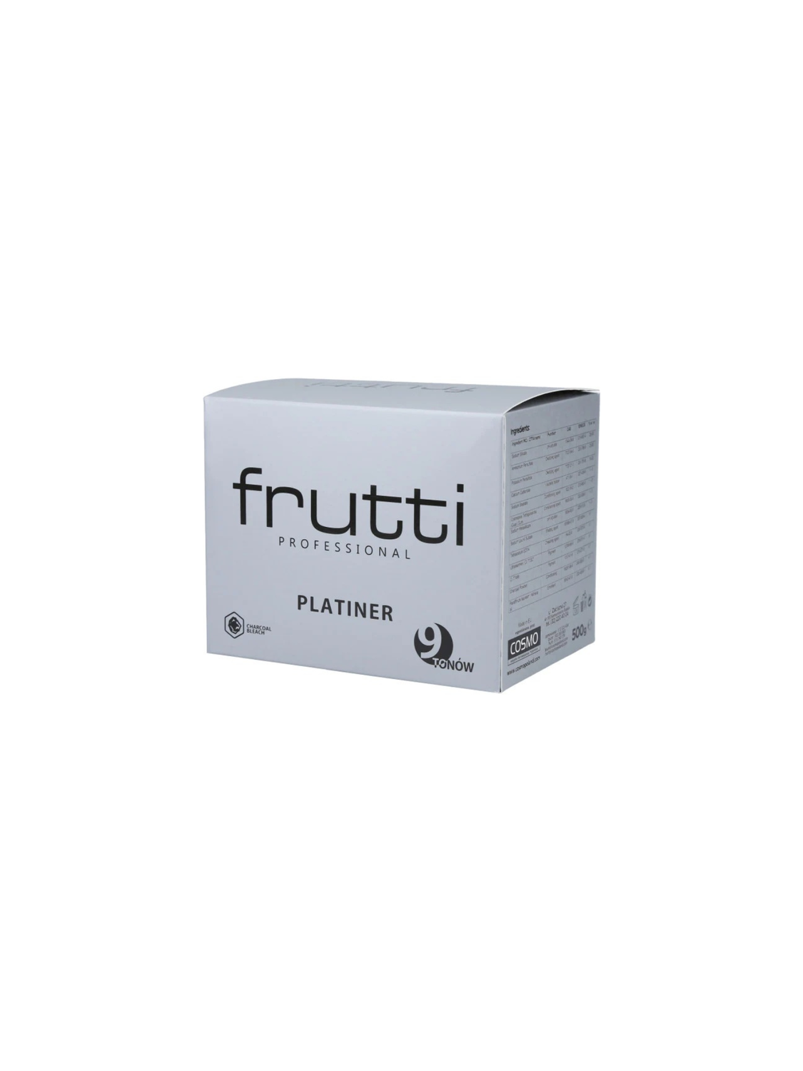 FRUTTI Rozjaśniacz do włosów PLATINER - 500g