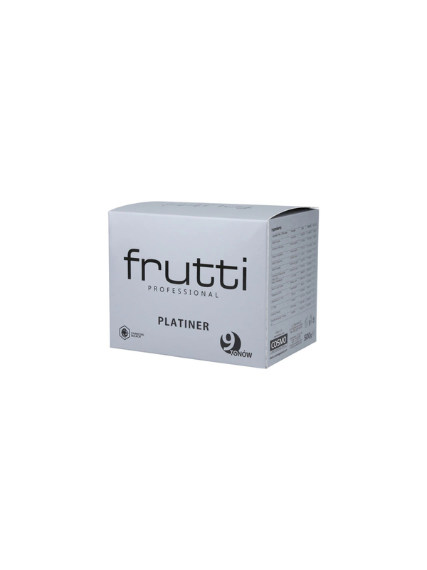 FRUTTI Rozjaśniacz do włosów PLATINER - 500g