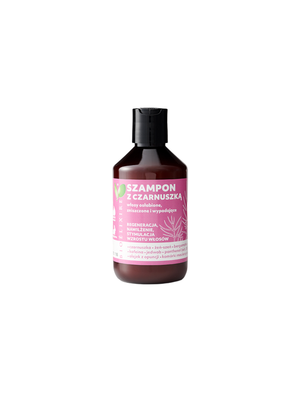Bioélixire Essential Szampon regenerujący z czarnuszką 300 ml