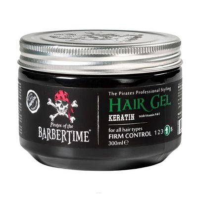 BARBERTIME ŻEL DO WŁOSÓW KERATIN FIRM CONTROL 300 ML