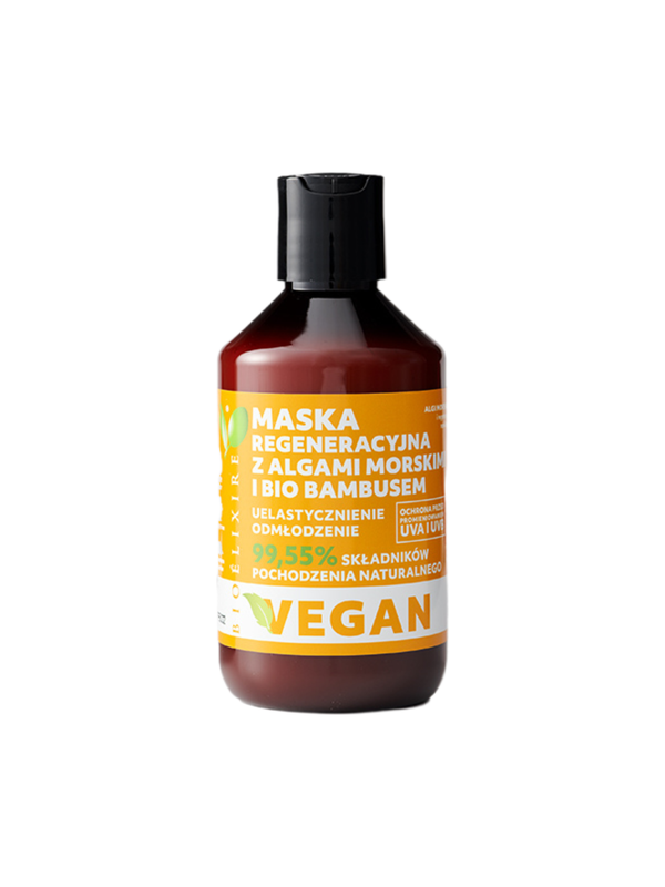 Bioélixire Essential Maska regenerująca z algami morskimi i bio bambusem 300 ml