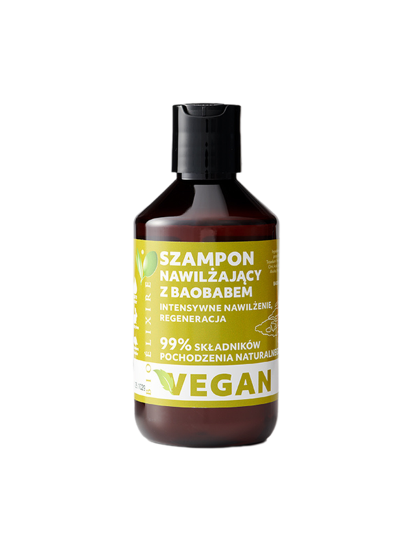 Bioélixire Essential Szampon wegański z baobabem 300 ml