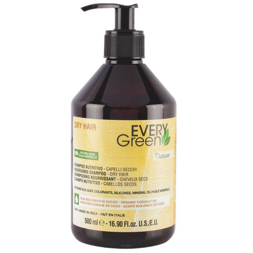 EVERY GREEN DRY HAIR NOURISHING SZAMPON NAWILŻAJĄCY WŁOSY SUCHE 500 ml
