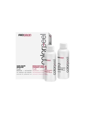 SALERM Dekoloryzator do włosów 2X200ml  ZAMIENNIK PROSALON COLORPEEL