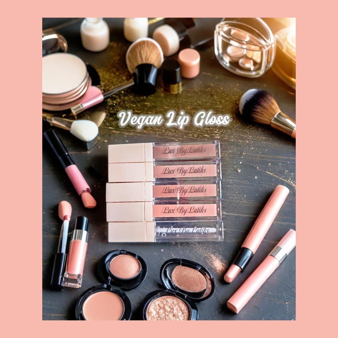 Lux By Latiks Vegan Lip Gloss – Long-Lasting &amp; Irresistibly Scented