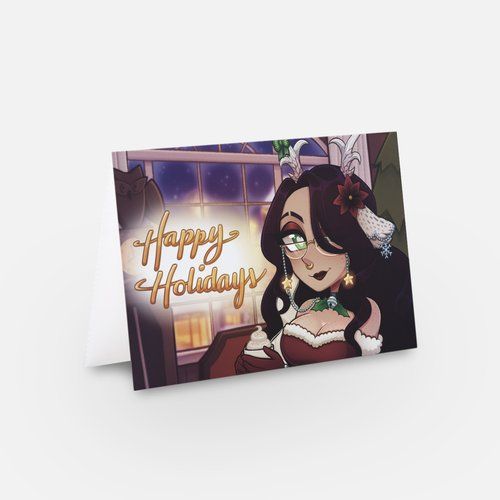 *PRINT ON DEMAND* Vixen Holiday Cards (10 pack)