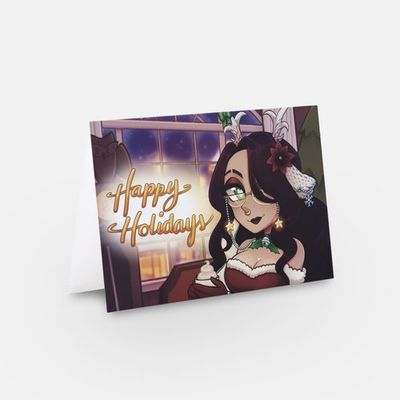 *PRINT ON DEMAND* Vixen Holiday Cards (10 pack)