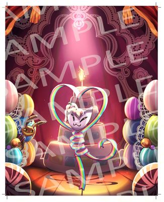 *LIMITED RUN* The Amazing Digital Circus: Gangle (Ep 2) - Autographed Print