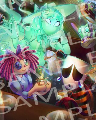 The Amazing Digital Circus: Gangle &amp; Martha (Ep 3) - Autographed Print