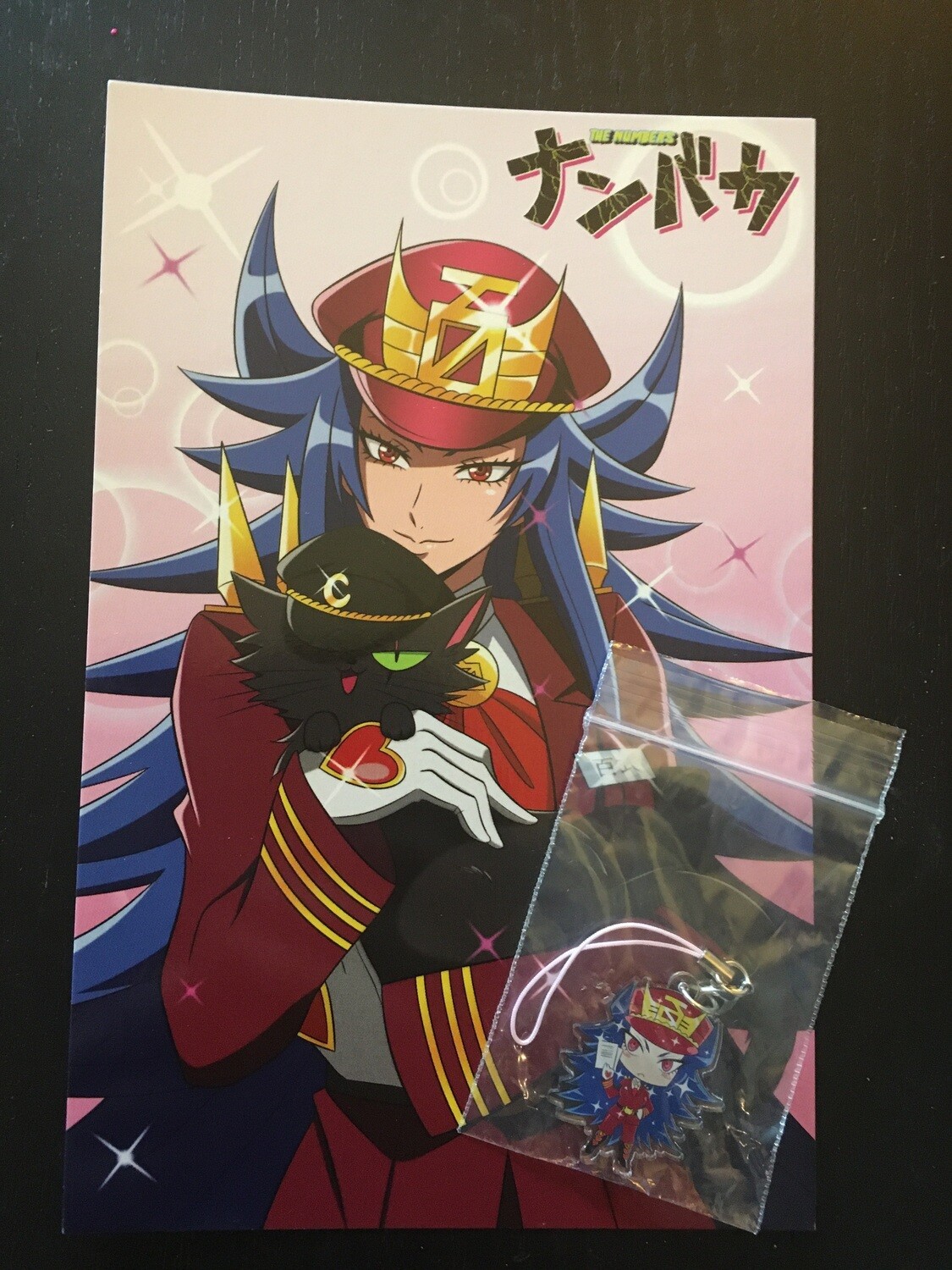 NANBAKA: Momoko &amp; Kuu - Signed Autograph Card &amp; Phone Charm Bundle