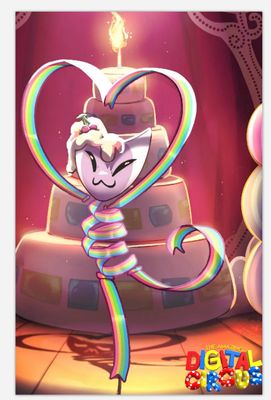 The Amazing Digital Circus: Gangle - Signed Autograph Card