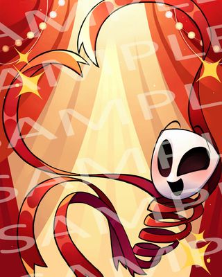 The Amazing Digital Circus: Gangle - Signed Postcard