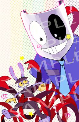 The Amazing Digital Circus: Gangle (Ep 4) - Holographic Print