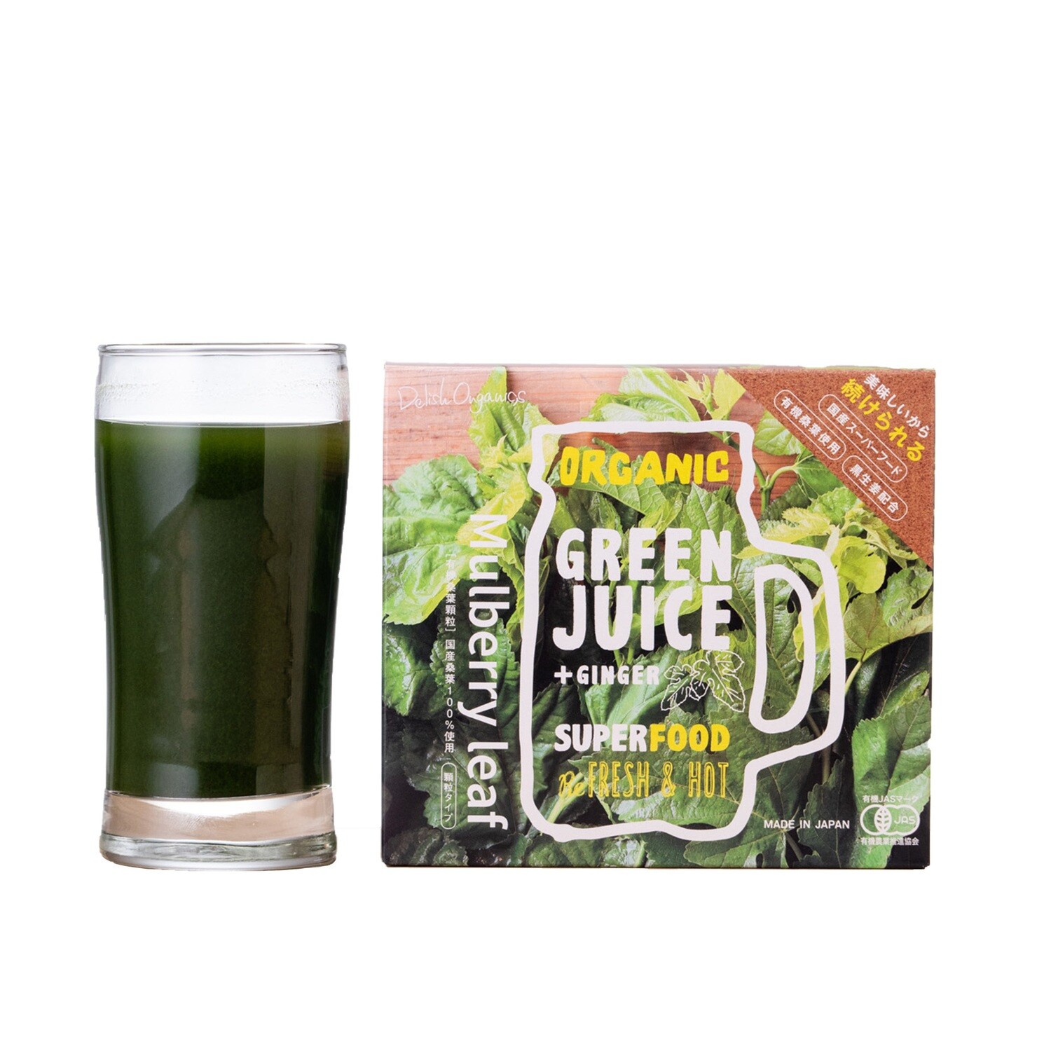 Delish organics mulberry leaf 60 sachets * 3 pcs
