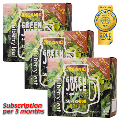 [ Auto ship every 3 months ] Delish organics mulberry leaf 60 sachets * 3 pcs