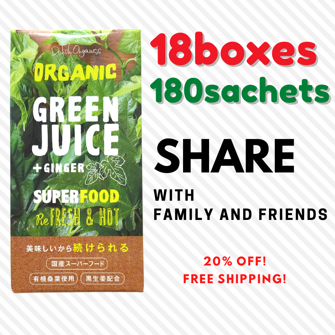 Delish organics mulberry leaf 10 sachets * 18 pcs