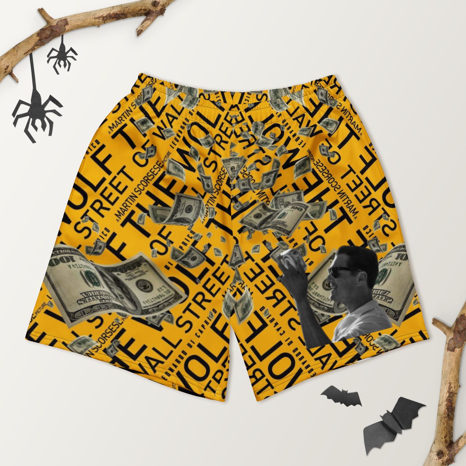 Wolf Of Wall Street - Unisex All Over Print Athletic Long Shorts