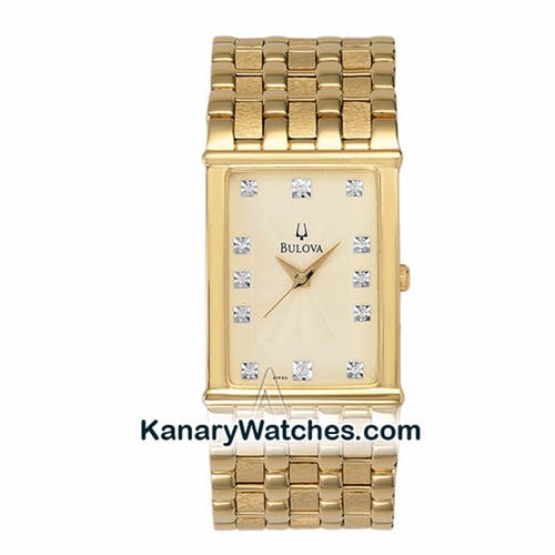 Bulova Gold Diamond Markers