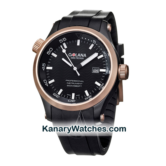 Golana Swiss Rose Gold Tone