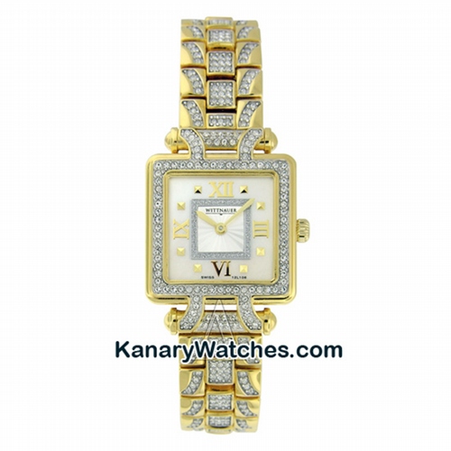 Wittnauer Swiss White Gold Tone Hands