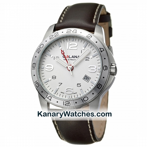 Golana Swiss Aero Pro 300 White Silver Tone