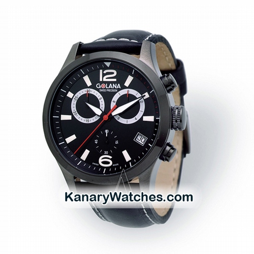 Golana Swiss Aero Pro Red Central Seconds