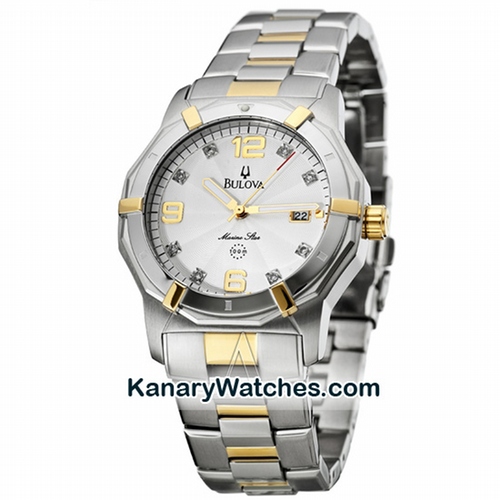 Bulova Two Tone Stainless Steel