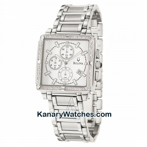 Bulova White Diamond Luminescent