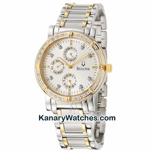Bulova White Diamond Bezel