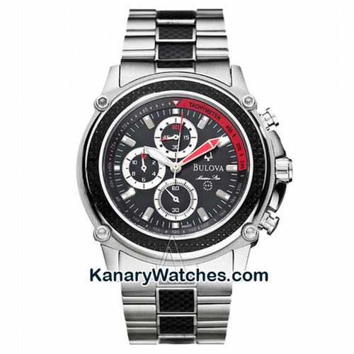 Bulova Polished Carbon Fiber