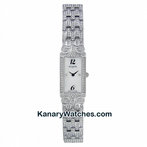 Wittnauer Swiss Stainless Steel Swarovski