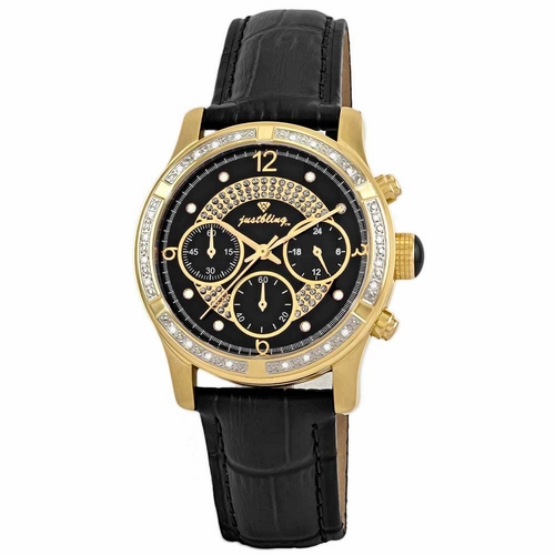 Women&#39;s Venus Gold Black 0.24  CT Diamonds