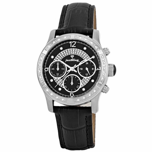 Women&#39;s Silver Black 0.24  CT Diamonds