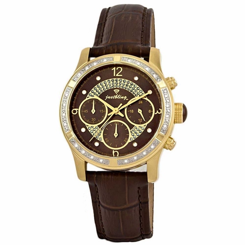 Women&#39;s Venus Gold Brown 0.24  CT Diamonds