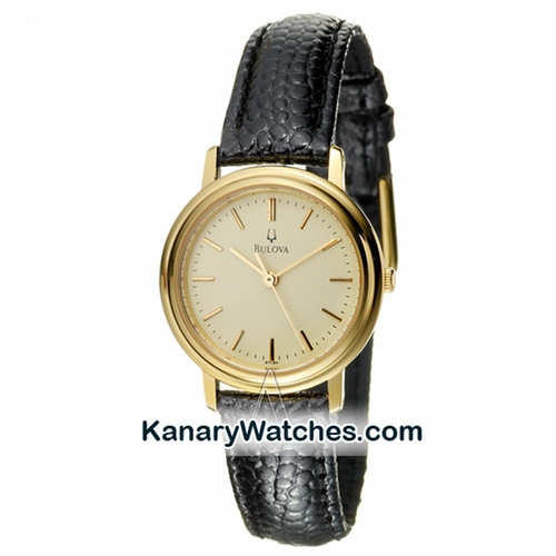 Bulova Leather Crocodile