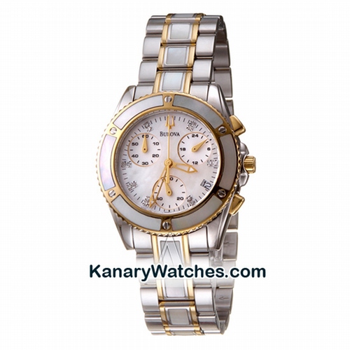 Bulova Mother of Pearl Bracelet