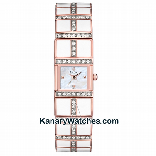 Bulova Rose Gold Crystal