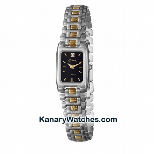 Bulova White Diamond Bracelet
