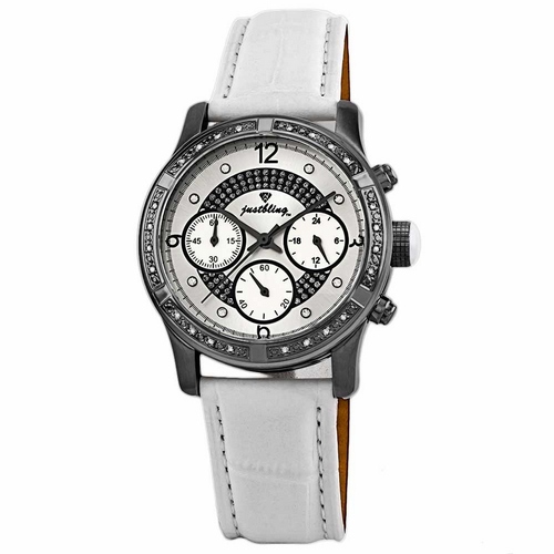Women&#39;s Venus Gun Metal 0.24  CT Diamonds