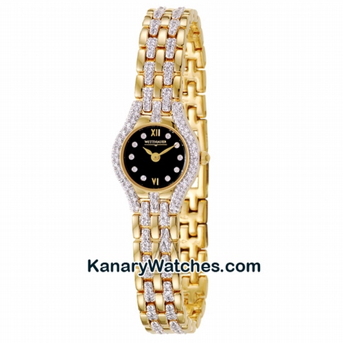 Wittnauer Swiss Yellow Swarovski Crystals