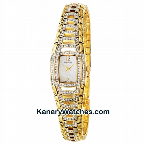 Wittnauer Swiss Yellow Swarovski Crystals