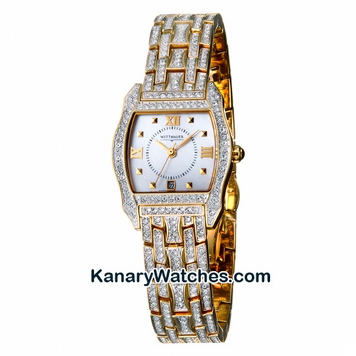 Wittnauer Swiss White Gold Roman Numerals