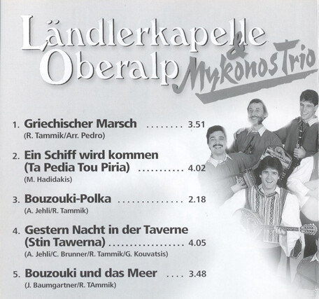 Oberalp und Mykonos-Trio